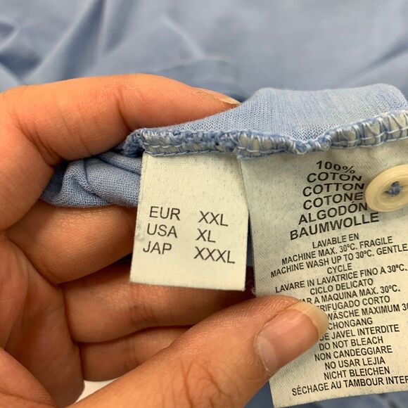 Breuer Shirt Mens XL Extra Large Copen Button Up Long Sleeve Cotton Chest Pocket - Picture 10 of 13